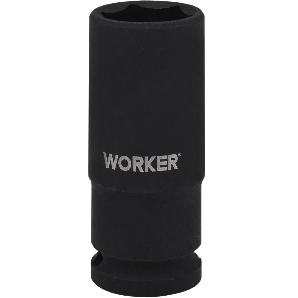 Soquete sextavado de impacto longo encaixe 1/2 22MM Worker — fotografia de referência