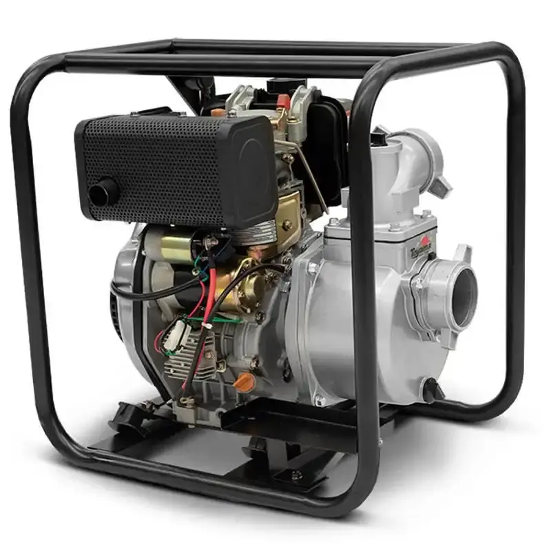 Motobomba à diesel auto escorvante 3 POL 7.0 HP TDWP80SEXP Toyama — fotografia de referência