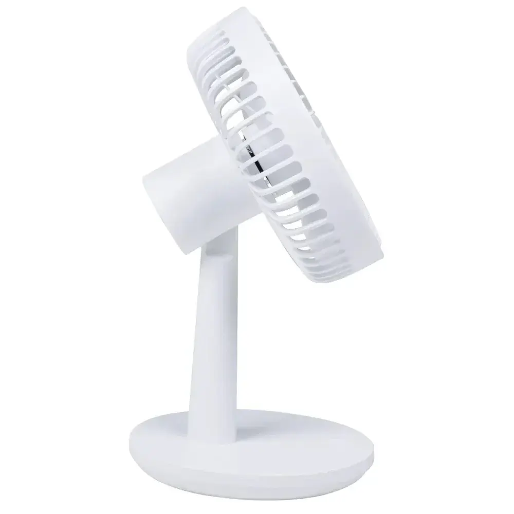 Ventilador de mesa portátil branco 5W usb Liege — fotografia 5