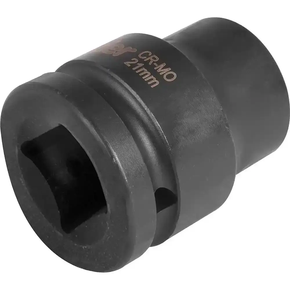 Soquete Sextavado de Impacto Encaixe 3/4 polegada 21Mm Cromado VONDER — fotografia 3