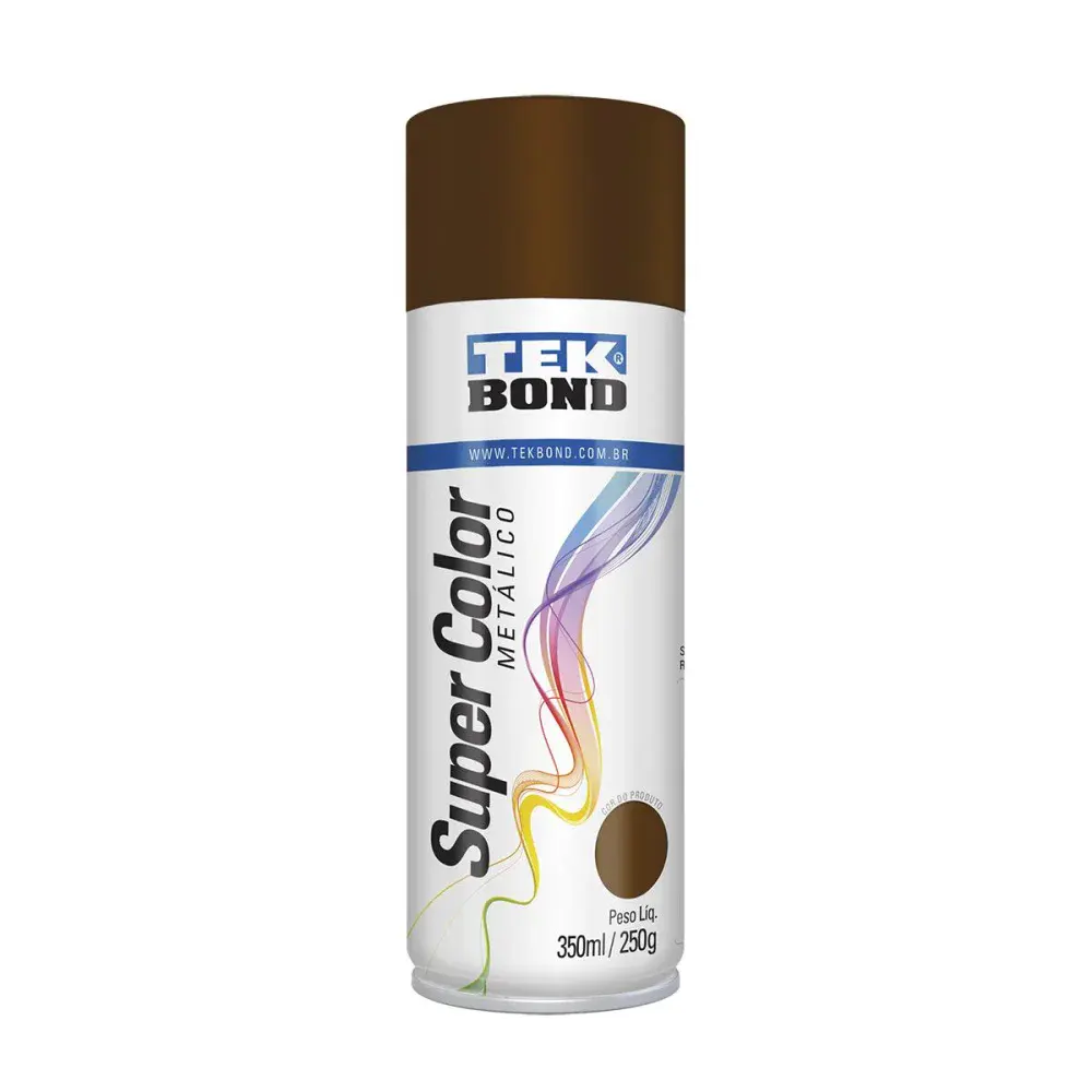 Tinta spray metálico Tekbond bronze 350ML