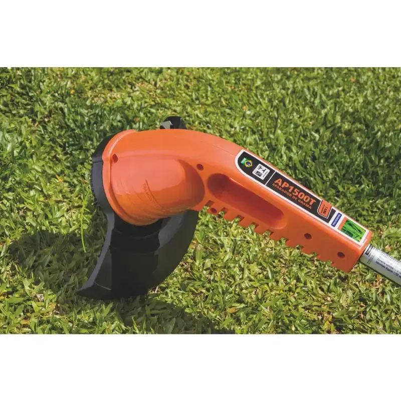 Aparador de grama elétrico 1500W AP1500T Tramontina + sacho 110 V — fotografia 8
