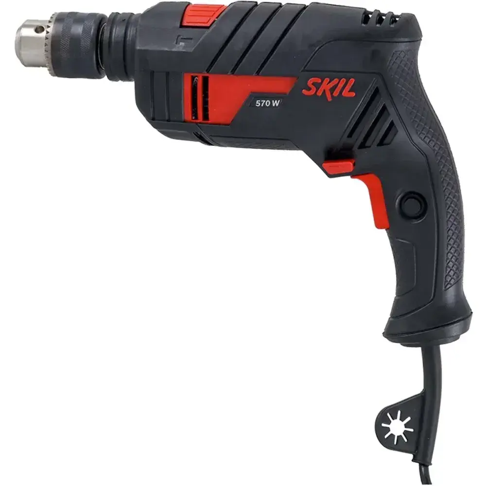 Furadeira de impacto com 14 brocas 1/2” 2800RPM 570W 220V Skil — fotografia 10