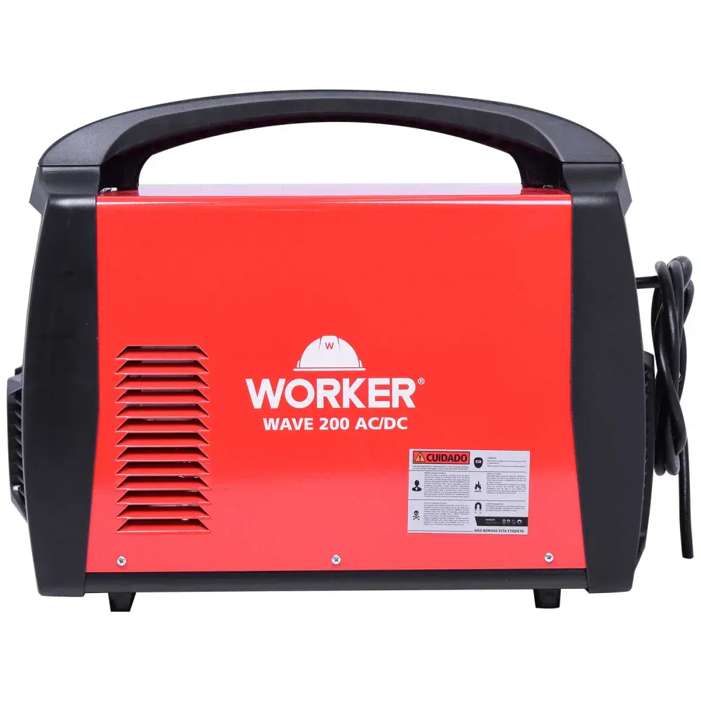 Inversora para solda wave ac/dc 200A bivolt Worker — fotografia 5