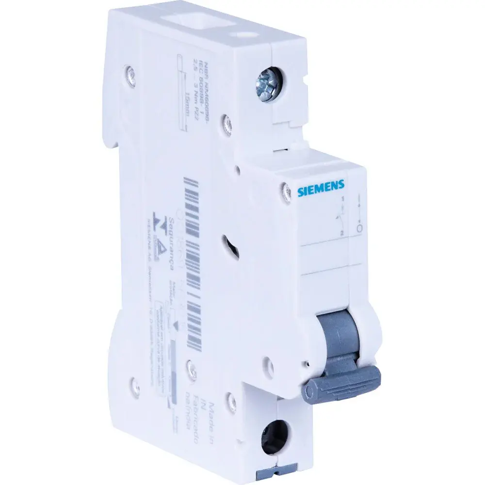 Disjuntor unipolar din curva c 10A Siemens