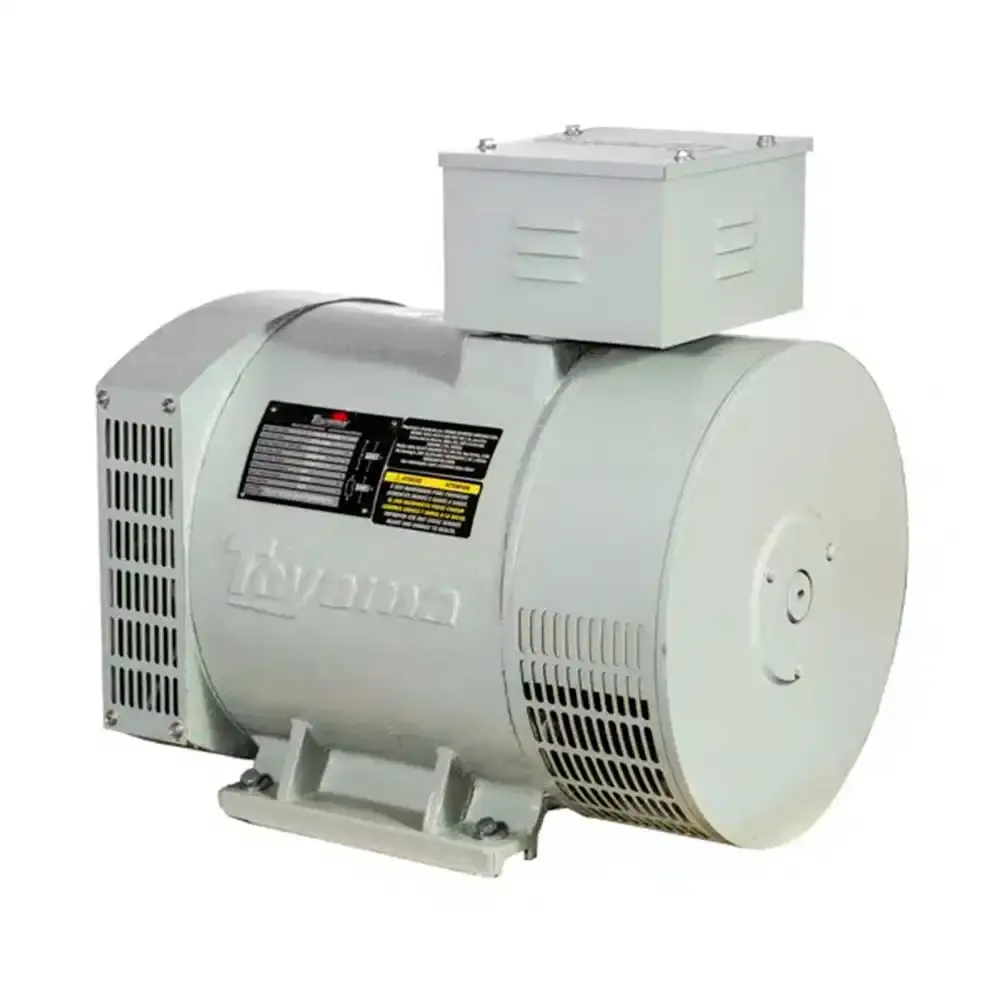 Alternador 8 KVA trifásico 127/220V TA8.0CT2 4 polos 271-001 Toyama — fotografia 4