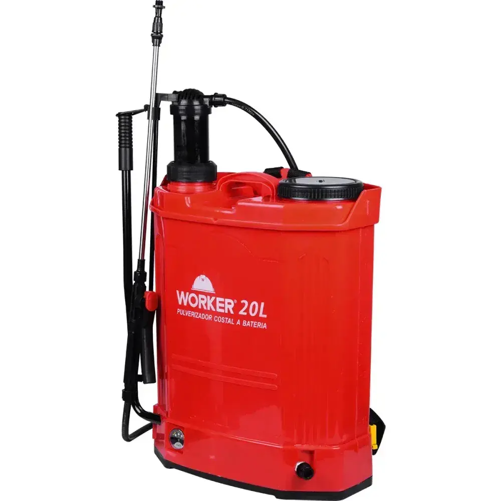 Pulverizador costal a bateria 20L bivolt Worker — fotografia 8