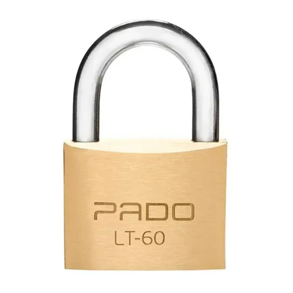 Cadeado latão com haste em aço LT-60 Pado