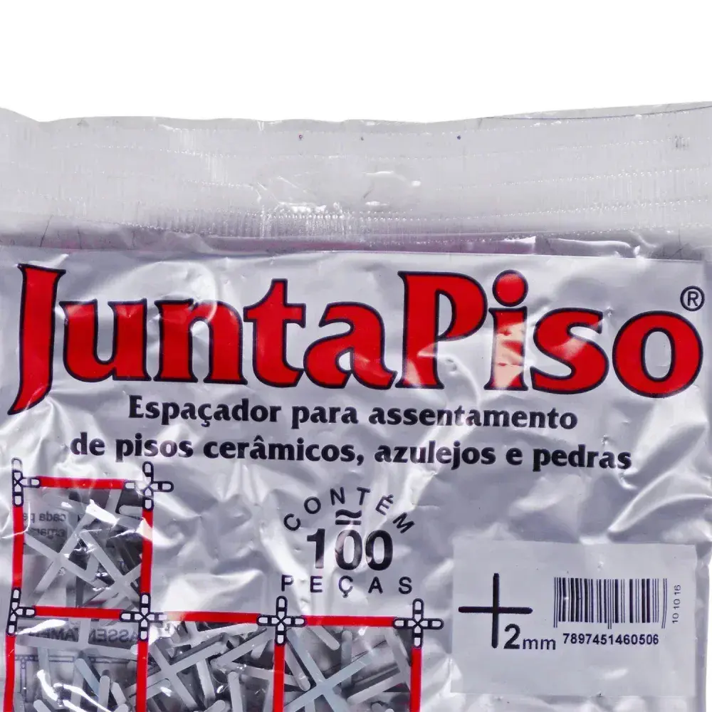 Espaçador de junta de piso 2MM 100 peç cinza Cortag — fotografia 5