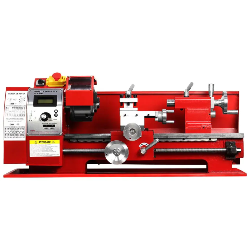 Torno mecânico 400MM 1100W brushless 220V Bumafer