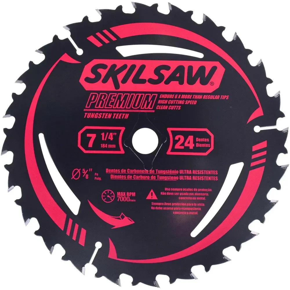 Serra circular 7.1/4 1400 watts 5402 Skil - 220 volts — fotografia 12