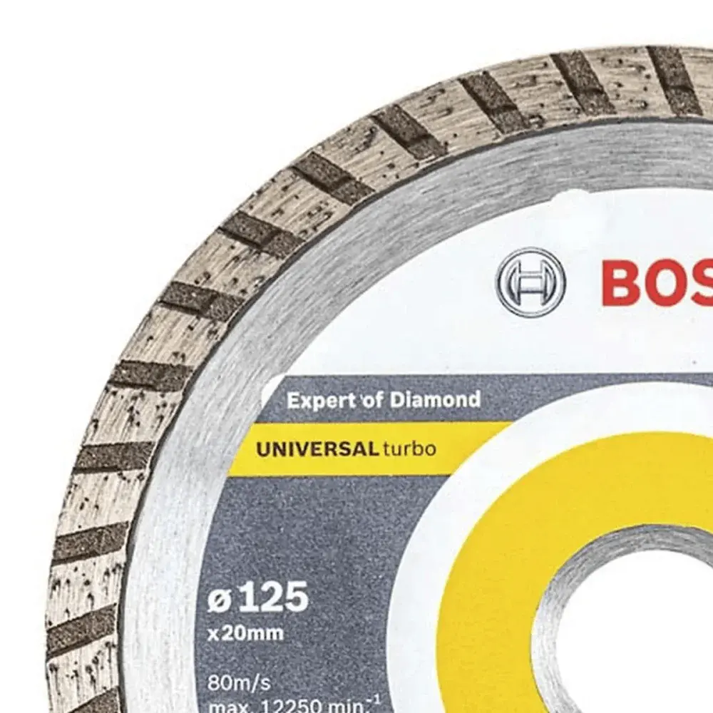 Disco diamantado turbo 125 x 20MM concret da Bosch — fotografia 3