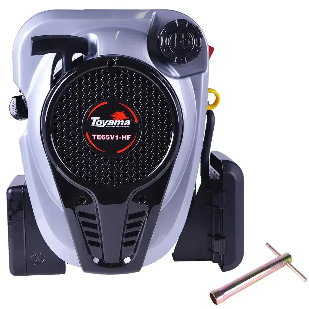 Motor gasolina 6,5HP 4T para rabeta vertical TE65V1HF Toyama — fotografia 6