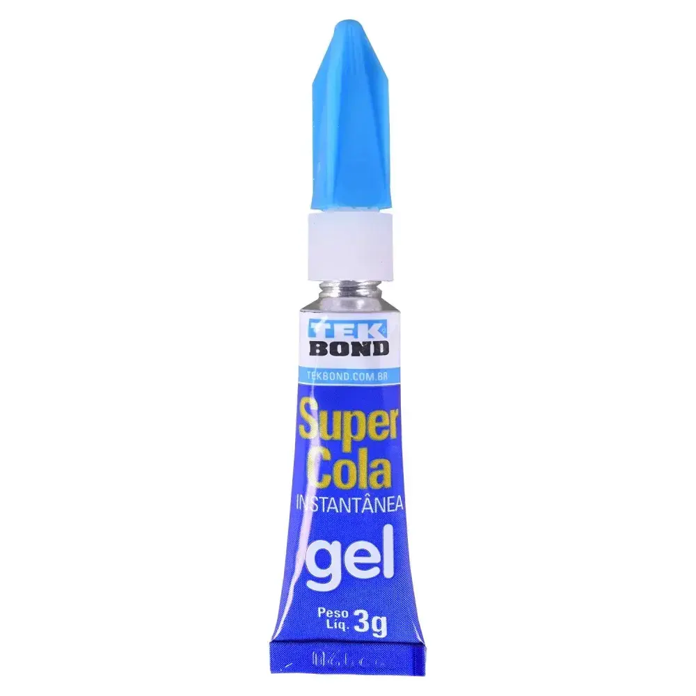 Adesivo instantâneo super cola gel 3G Tekbond — fotografia 6