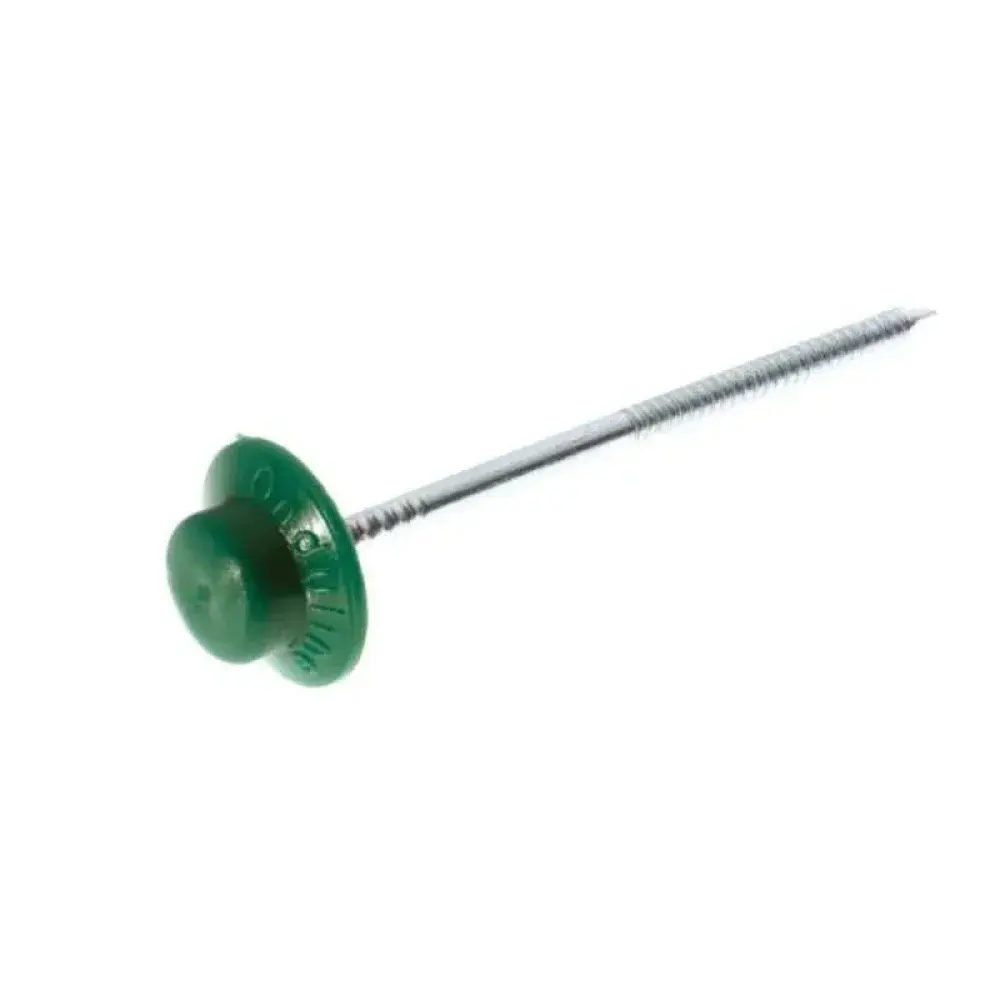 Kit fixação verde 18 pregos e 18 anilhas Onduline