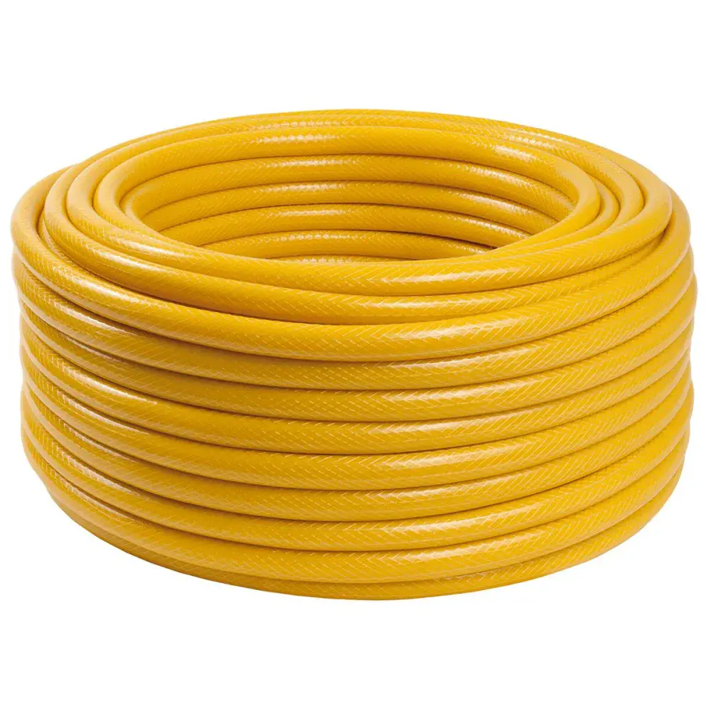 Mangueira jardim amarelo super maleável 1/2 100M Kala — fotografia de referência
