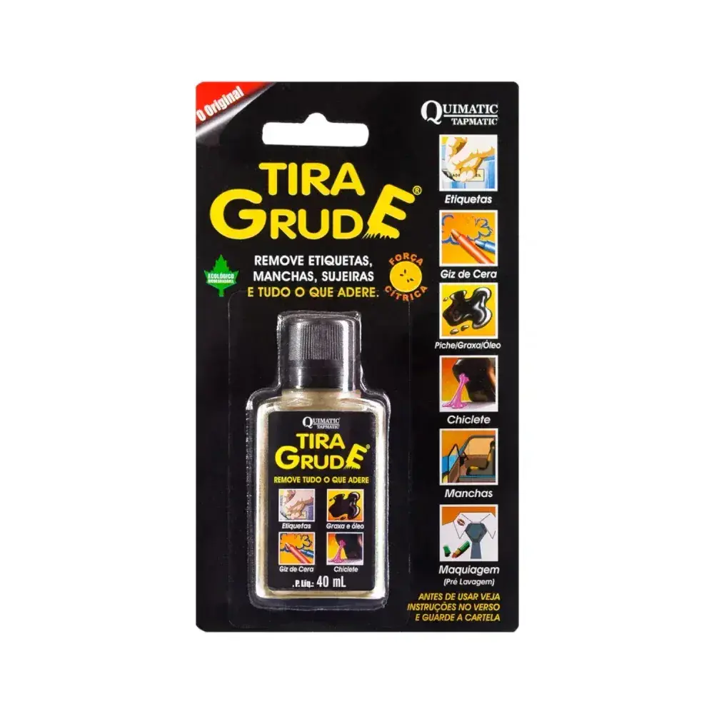 Removedor tira grude pegajoso 40ML quimatic Quimatic Tapmatic — fotografia 2