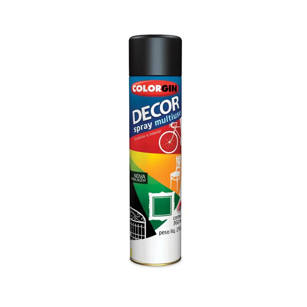 Tinta spray azul colonial decor 360ML Colorgin