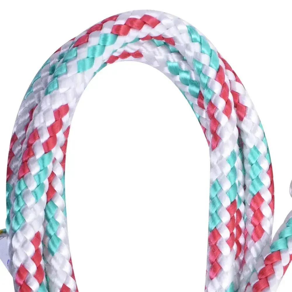 Corda trançada multicor tropical riomar cordas - 10 mm — fotografia 6