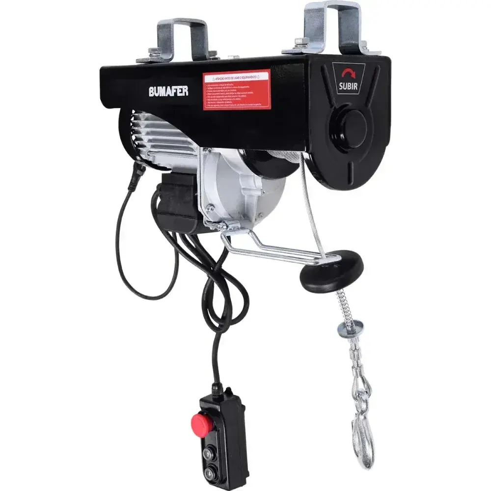 Guincho elétrico vertical 1000KG 12M 1300W 220V Bumafer — fotografia 8