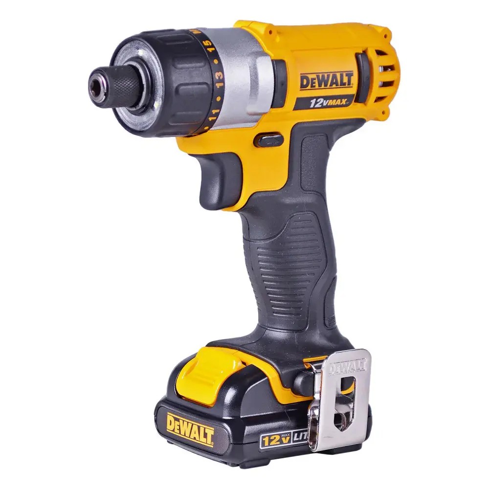 Parafusadeira a bateria 12V max 1/4 DCF610S-BR biv Dewalt — fotografia 3