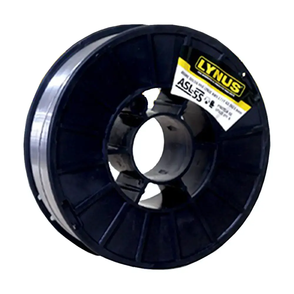 Arame para solda mig 0.8MM rolo sem gás com fluxo 5 kg ASL-5S 217.0 Lynus