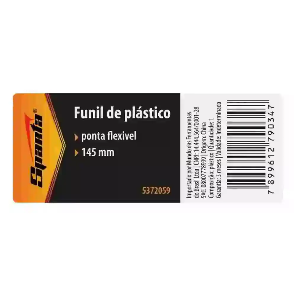 Funil plástico flexível 145 MM 5372059 Sparta — fotografia 9