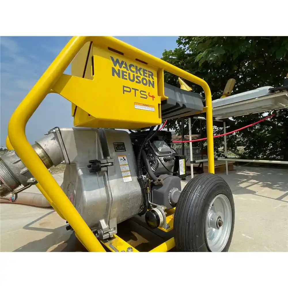 Motobomba à gasolina 15 HP 4 POL 4 t TS4A wacker Vonder — fotografia 9