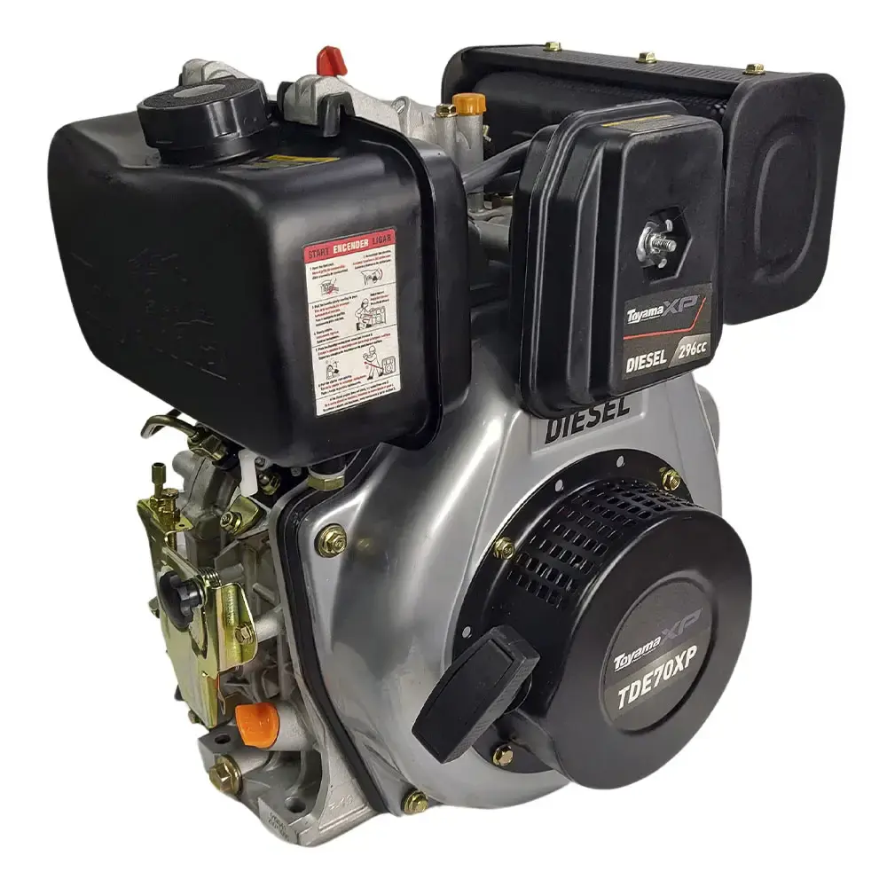 Motor diesel 7.0HP partida manual TDE70XP 019-041 Toyama