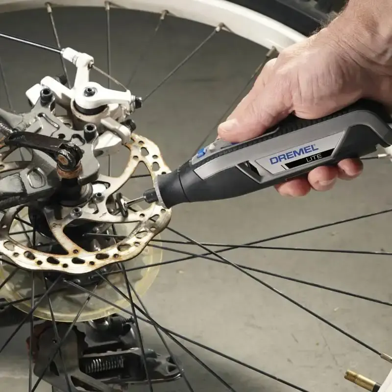Retífica Dremel lite 7760-N/10 à bateria 4V bivolt com 10 acessórios Dremel — fotografia 7