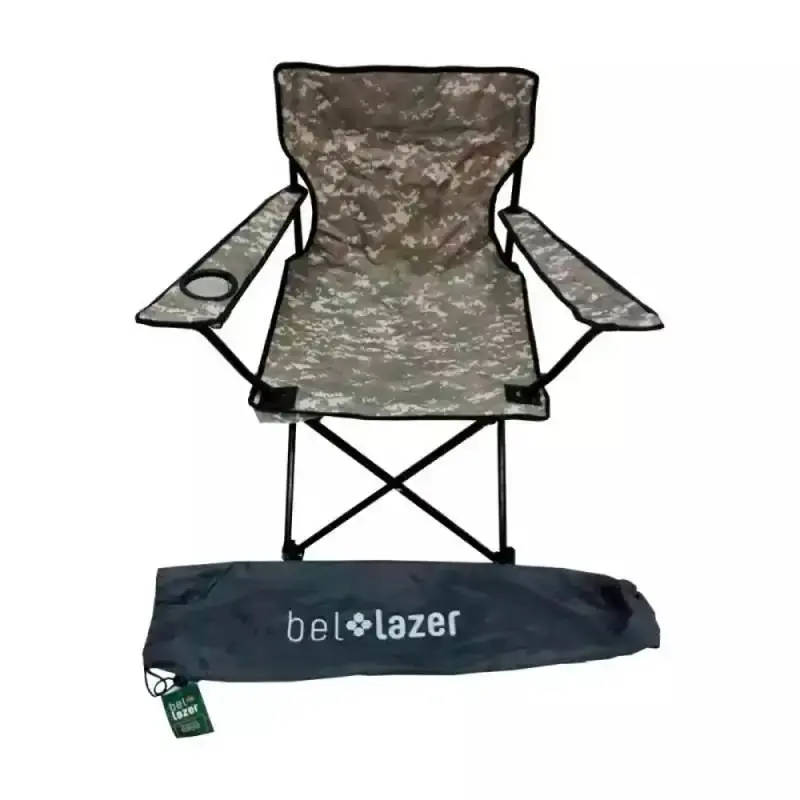 Cadeira Araguaia Camping c/ Porta Copo BEL + Copo Térmico 700ml + Caixa Térmica 18L — fotografia 7