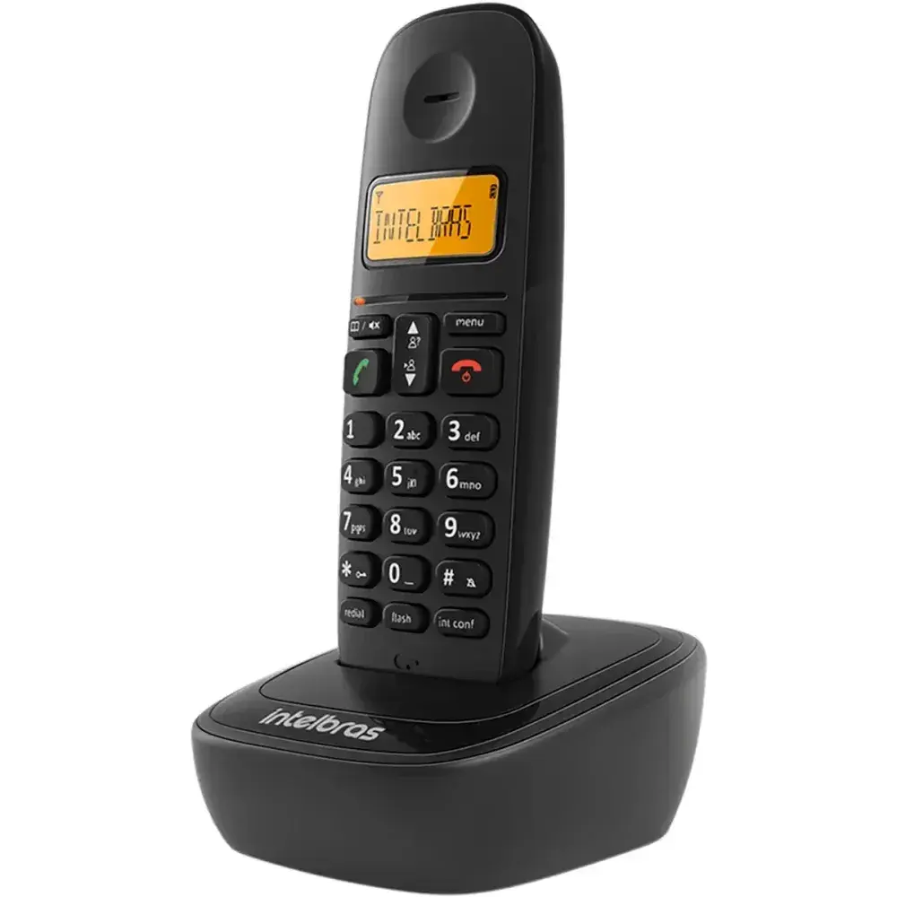 Telefone sem fio TS2510 preto Intelbras — fotografia 5