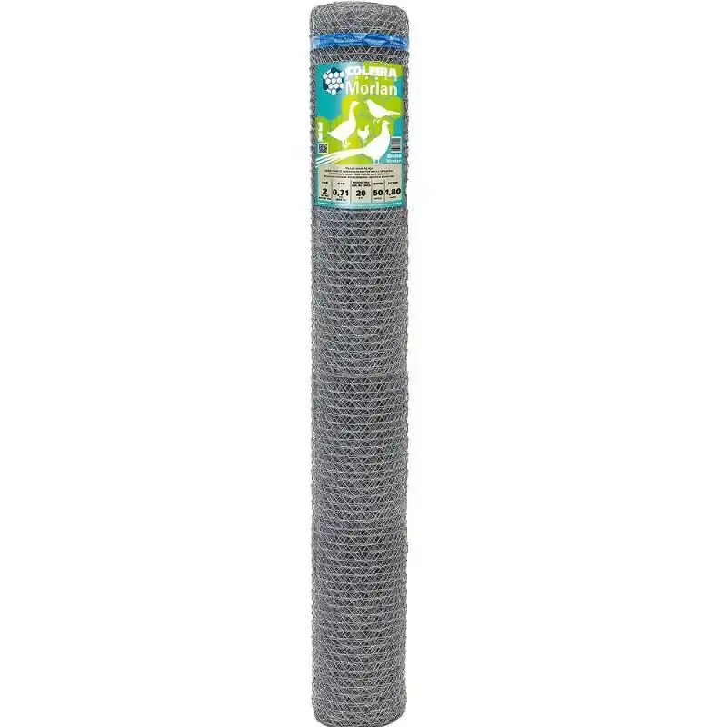 Tela Para Galinheiro 2 Pol Fio 22 x 1.80 X 50M 0222 MORLAN — fotografia 3
