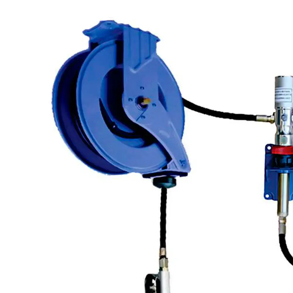 Kit troca de óleo parede com carretel e medidor digital 8405 Bremen — fotografia 5