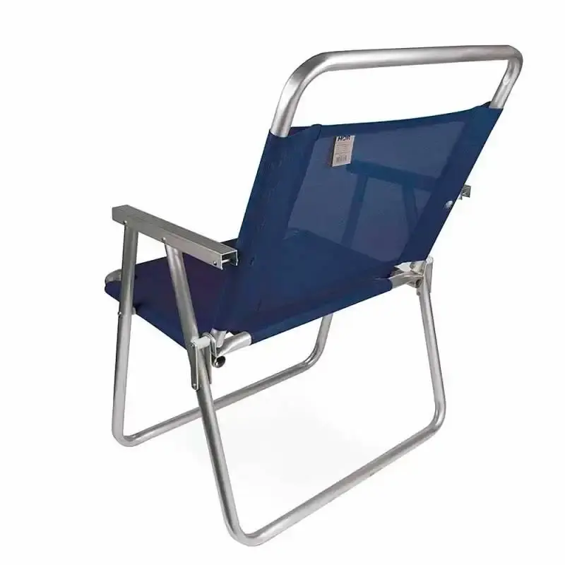 Cadeira de praia e piscina oversize 140 KG alumínio alta kit com 2 peças Mor — fotografia 4