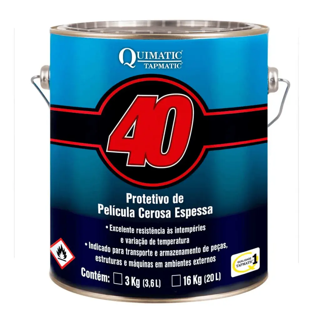 Protetivo película cerosa modelo 40 da tapmatic quimatic Quimatic Tapmatic
