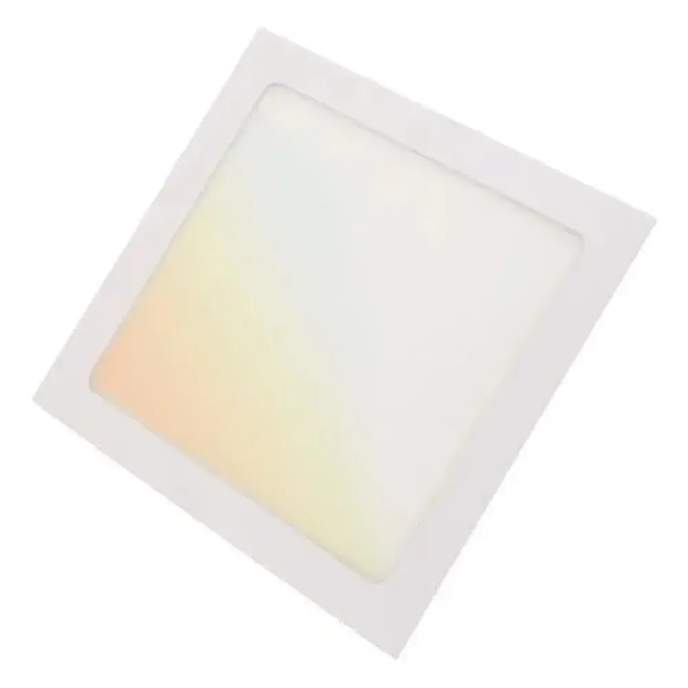 Plafon smart led 1300 lm 18W quadrado de embutir da Tramontina — fotografia 2