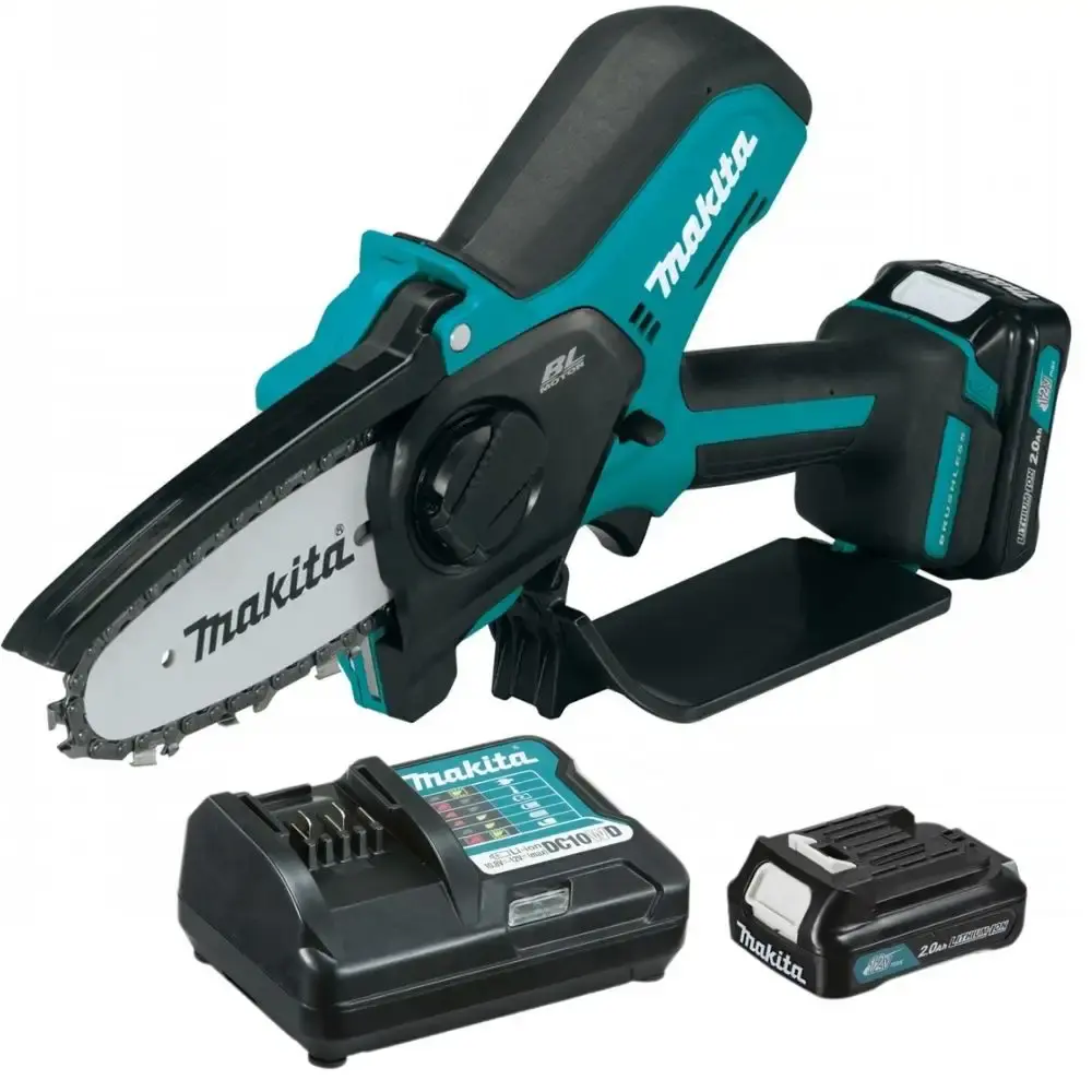 Cortador de galhos SABRE10CM 210W a bateria 12V 4,0AH com carregador e bateria Makita