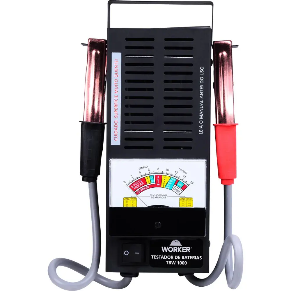 Testador de baterias TBW1000 100A 170AH 16VCC Worker