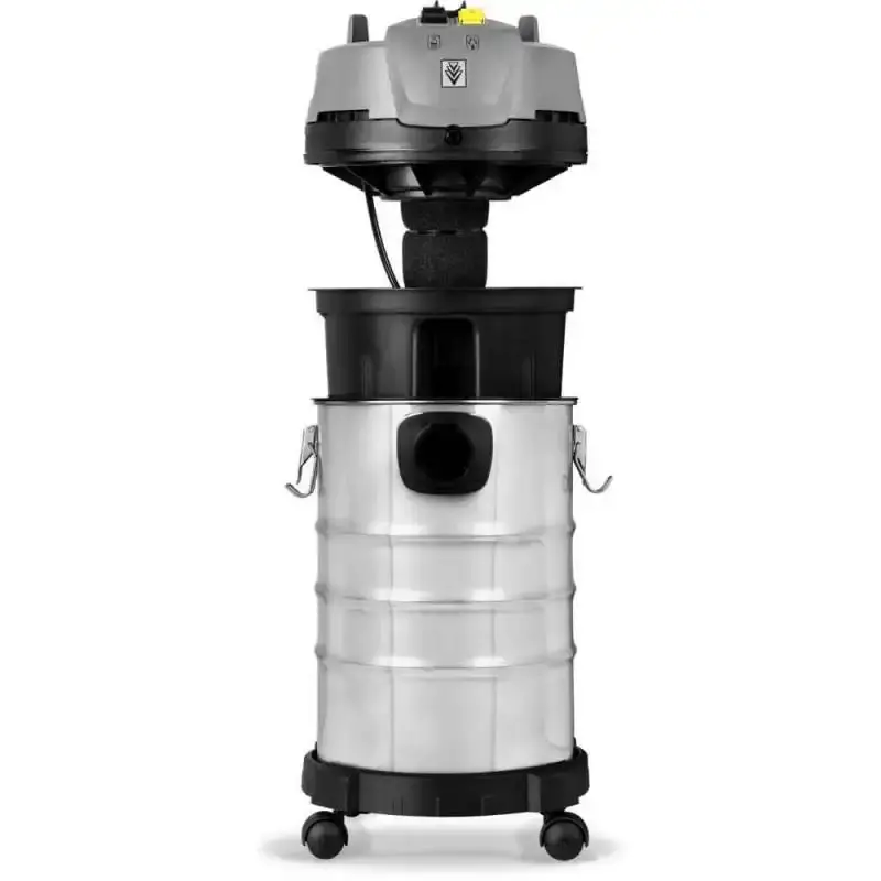 Aspirador e extrator para sólidos e liquídos 1700W puzzi 4/30 classic Karcher 220 V — fotografia 3