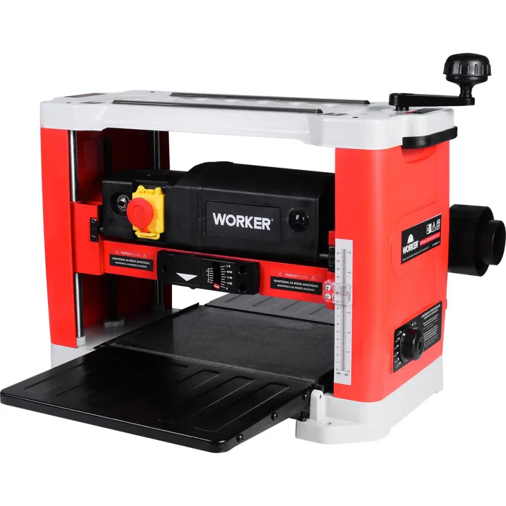 Plaina desengrossadeira 13" 1500W Worker 127V — fotografia 3