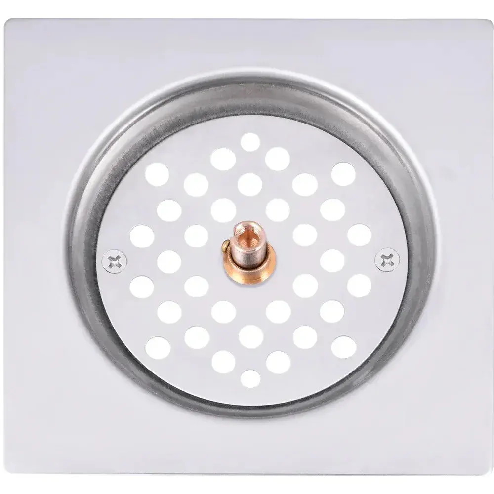 Ralo click quadrado em aço inox 15X15CM Liege — fotografia 5
