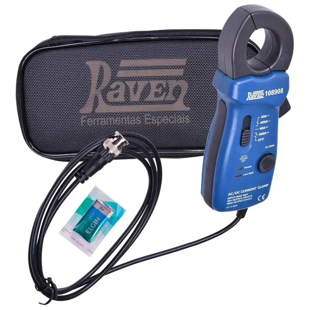 Pinça indutiva do osciloscópio para cabos 23MM Raven — fotografia 6