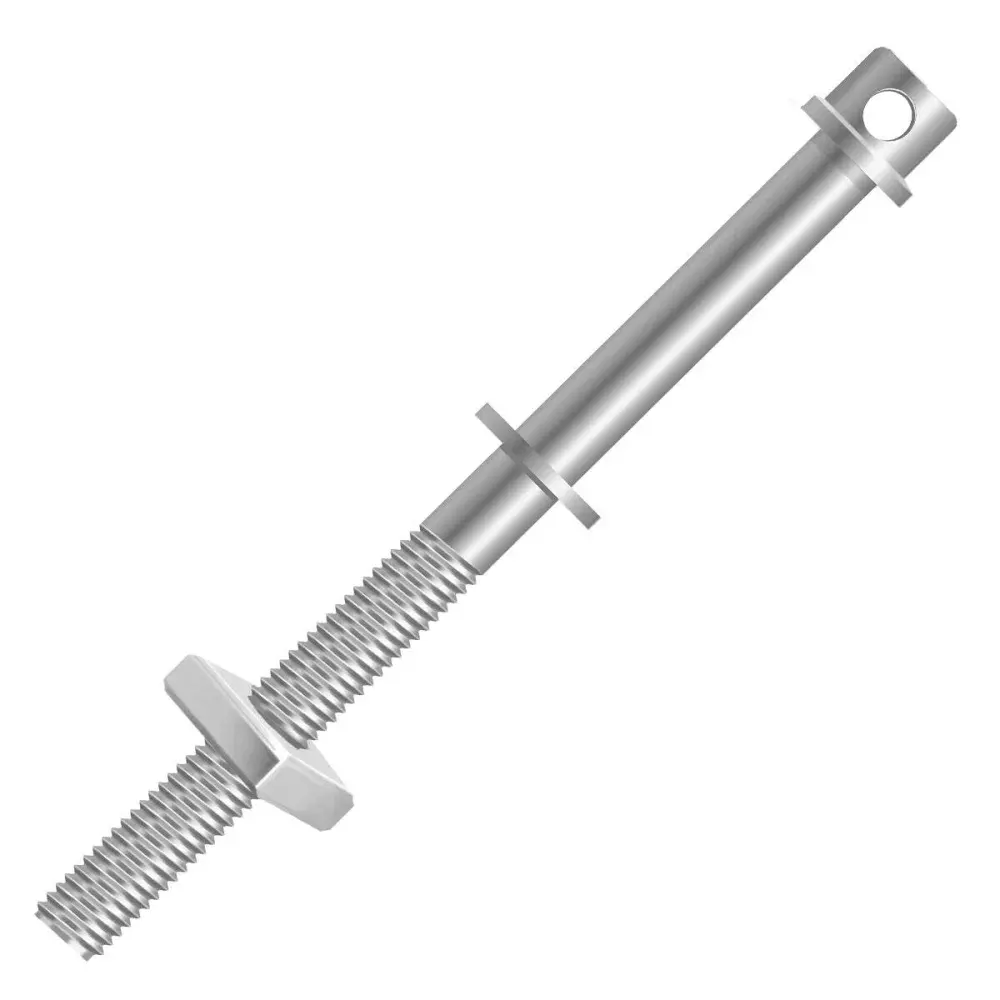 Parafuso cama furada zinc arruela 5/16MM 100 peç Ciser