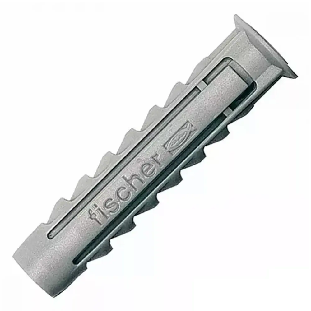 Parafuso com bucha 6 x 40/10 s com 100 peças Fischer — fotografia 4