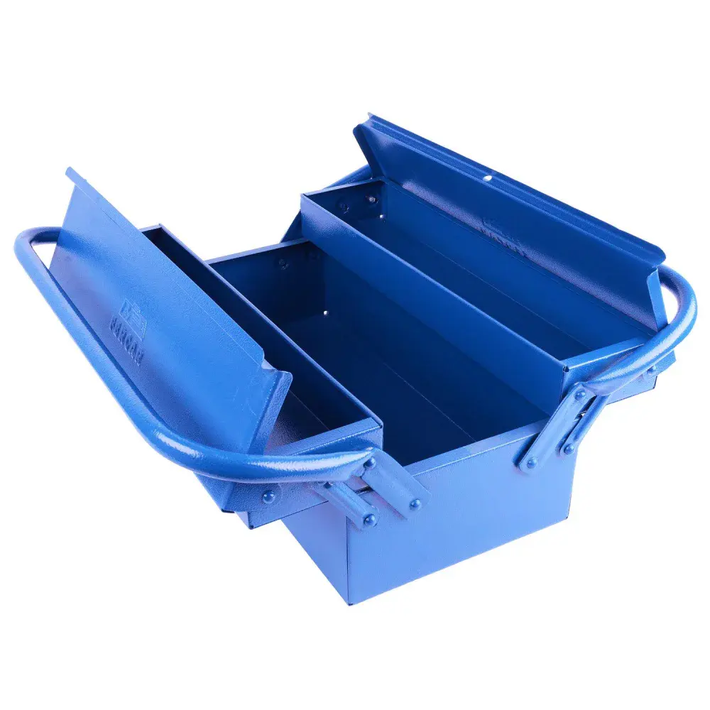 Caixa sanfonada com 3 gavetas 40X20X17CM MOD04 Fercar — fotografia 4