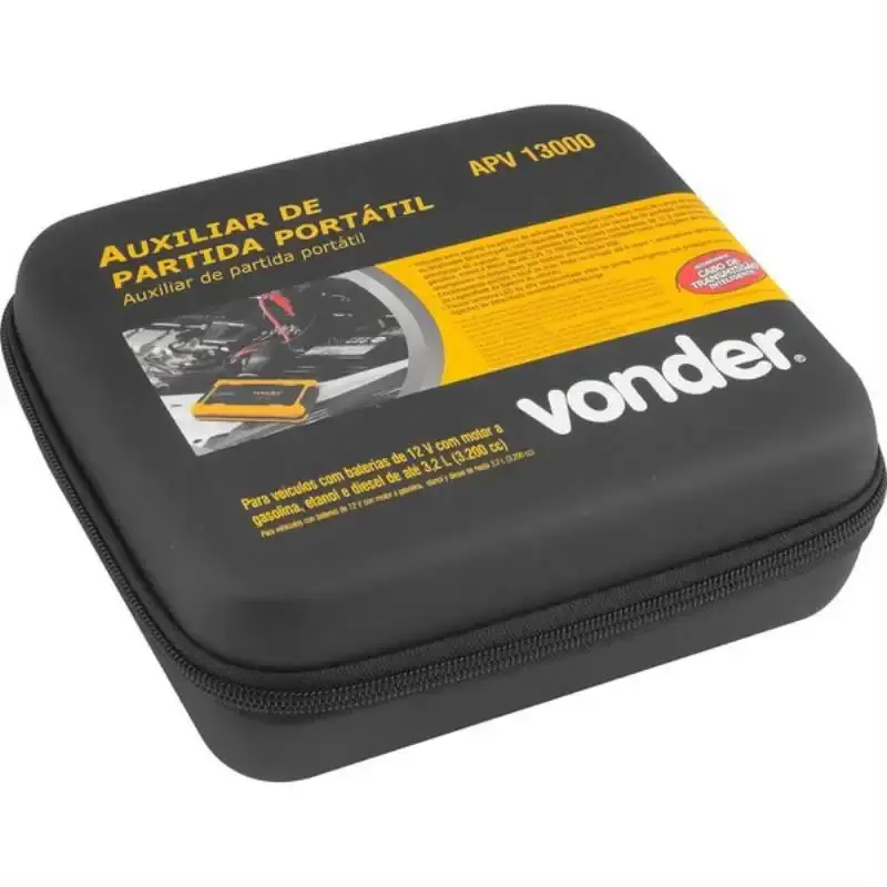 Auxiliar de partida portátil APV13000V gasolina e diesel Vonder — fotografia 5