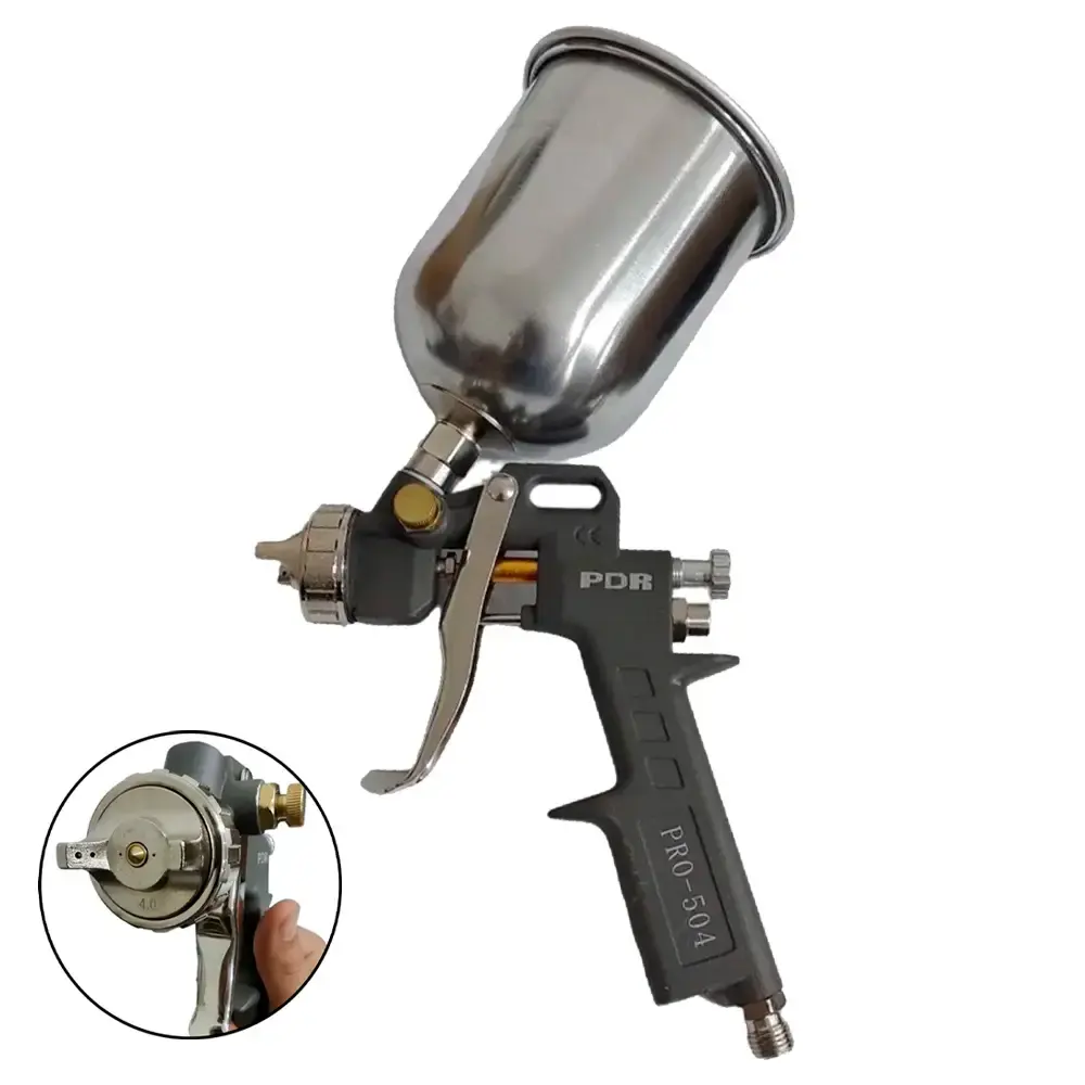 Pistola de Pintura Gravidade 600ml 4.0mm Pro-504 PDR by LDR2