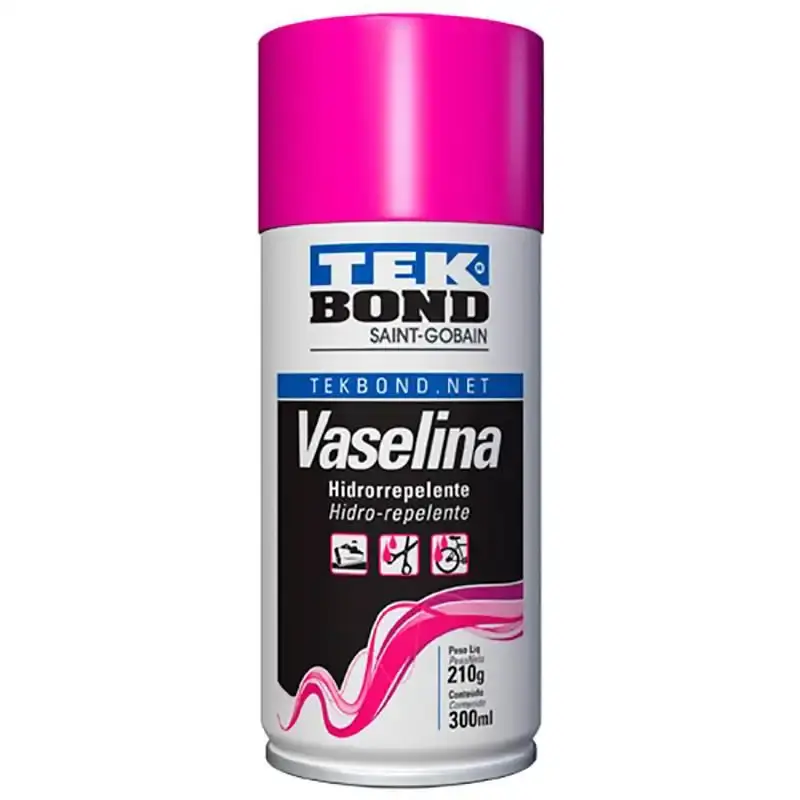 Vaselina hidrorrepelente 300 ML 210 GR spray 21571000488 Tekbond — fotografia de referência