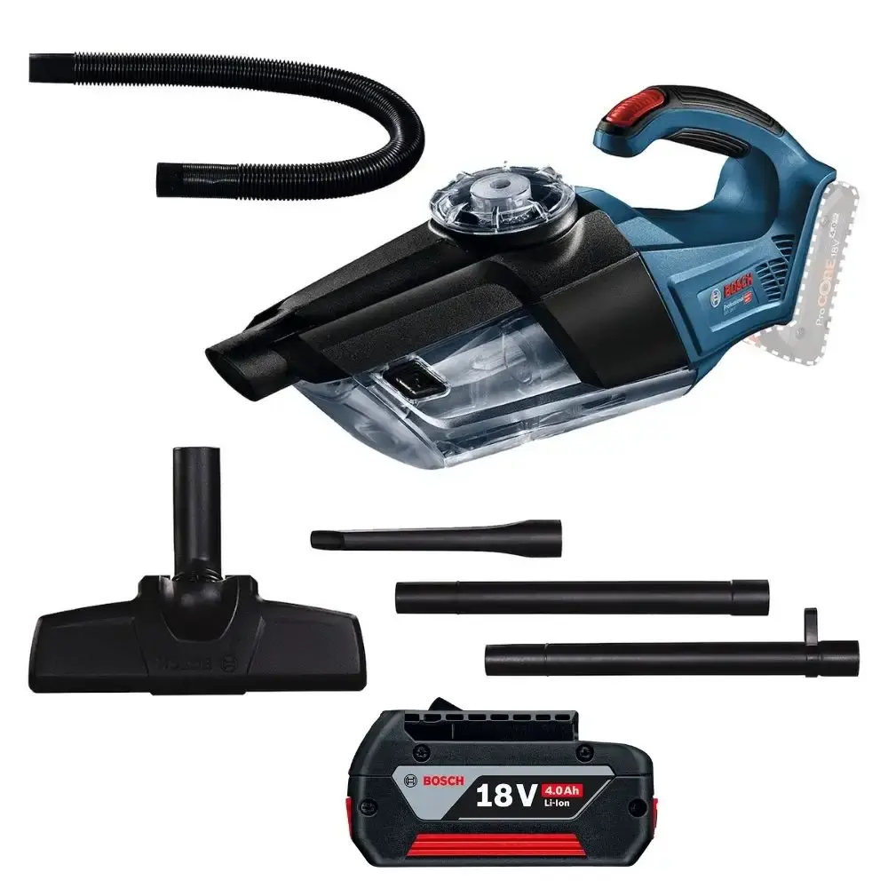 Aspirador de pó 18V 0,7L com bateria GAS 18V-1 Bosch — fotografia de referência